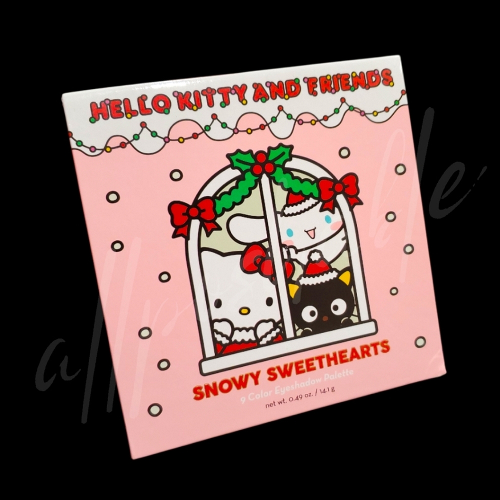 The Creme Shop x Hello Kitty Snowy Sweetheart Eyeshadow Palette